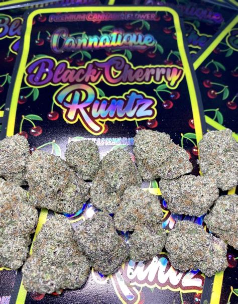 Leafly black runtz. Anxiety. Depression. Stress. calming energizing. low THC high THC. Pink Runtz is a hybrid marijuana strain and a phenotype of the original Runtz, which crosses Zkittlez with Gelato. The hype ... 