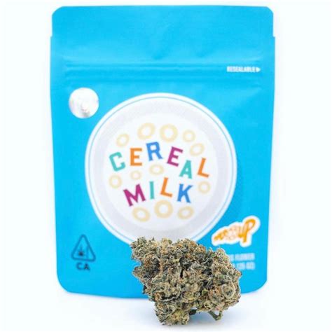 Cereal Runtz is a hybrid weed strain made from a genetic cross between Runtz and Cereal Milk. This strain is a creation of Cannafornia, a cultivator and manufacturer of high-quality cannabis based in Salinas, California. Cereal Runtz produces colorful buds with shades of purple, green, and orange, and the aroma of sweet and fruity cereal milk.. 