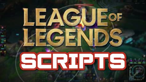 League of legends scripts. What scripts do you currently recommend? 10/09/2021 - League of Legends - 12 Replies Hello, I have been playing with Toirplus for the last six months, which was completely undetectable. I was surprised because I have never been able to play without a ban using these scripts for such a long time. 