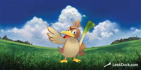 Leak duck. Leek Duck @LeekDuck I'm going to set aside my opinion here and share a concern from the community. Although Niantic touts its community as one of its biggest … 