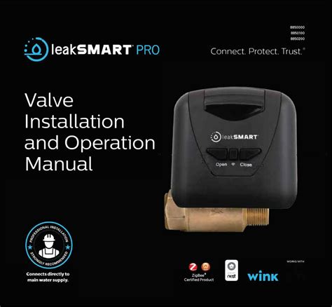 Leaksmart out of business.  leak PRO Valve Complete Home Water Protection...