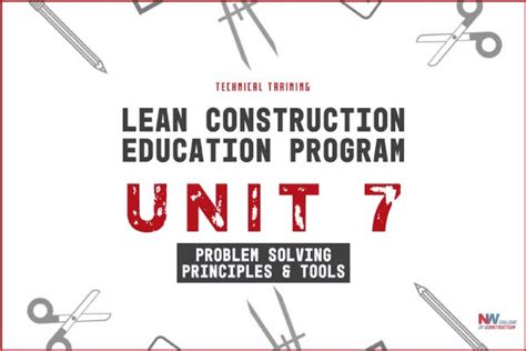Lean construction education program unit 7 problem solving principles and tools participantaeurtms manual. - The first 30 days to serenity the essential guide to staying sober.