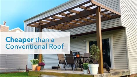 Lean to Roof on Deck How to Build Your Own with StepbyStep Guide and