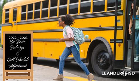 Leander isd bus schedule. We're here to help you access services to meet the unique learning needs of your child. If you are concerned your child may be learning, playing or interacting differently from others, please contact us in one of two ways. Call our office at 512-570-0350 or email us at child.find@leanderisd.org. 