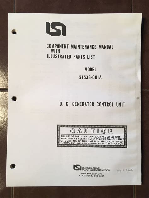 Lear siegler dc generator control unit manual. - The british library guide to writing and scripts by michelle p brown.