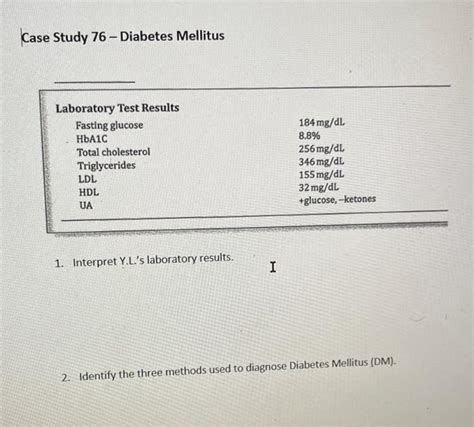 Learn About Diabetes Chegg.com