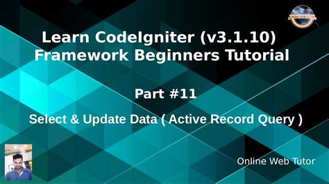 Learn CodeIgniter