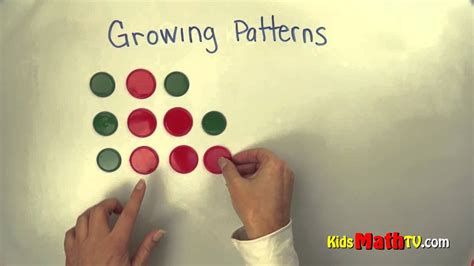 Learn Growing Patterns in this Math Video tutorial. Kindergarten lesson