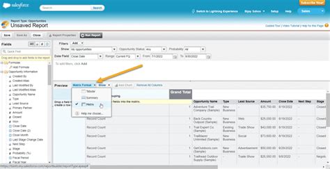 Learn How To Build Reports In Salesforce