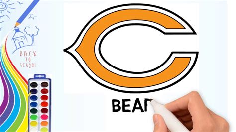 Learn How to Draw Chicago Bears Logo (NFL) Step by Step Drawing Tutorials