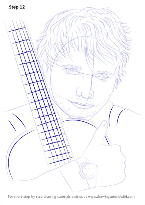 Learn How to Draw Ed Sheeran (Singers) Step by Step Drawing Tutorials