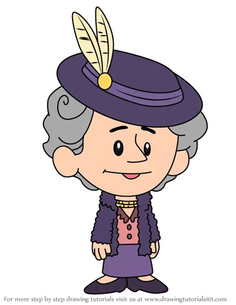 Learn How to Draw Eleanor Roosevelt from Xavier Riddle and the Secret