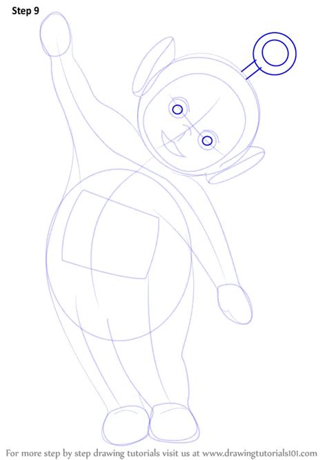 Learn How to Draw Po from Teletubbies (Teletubbies) Step by Step
