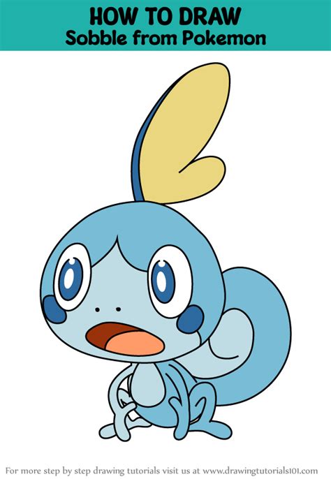 Learn How to Draw Sobble from Pokemon (Pokemon) Step by Step Drawing