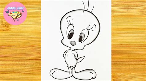 Learn How to Draw Tweety Bird (Tweety) Step by Step Drawing Tutorials