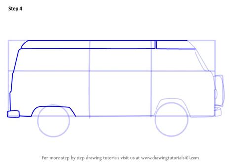 Learn How to Draw a Camper Van (Other) Step by Step Drawing Tutorials
