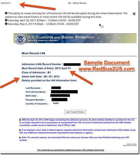Learn How to Fill the I 94 Form Arrival and Departure Record YouTube