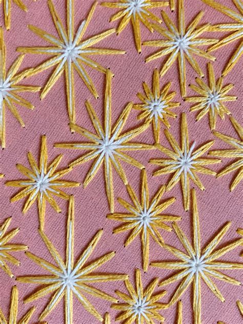Learn How to HandEmbroider These Signature Stars by Thread Honey with