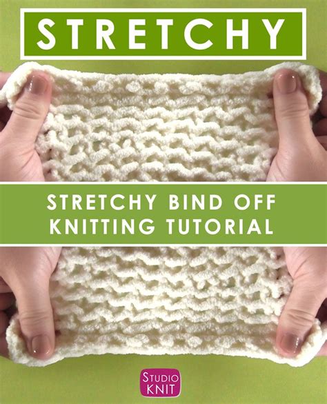 Learn How to Knit the Easy Stretchy Bind Off Video Tutorial Stretchy
