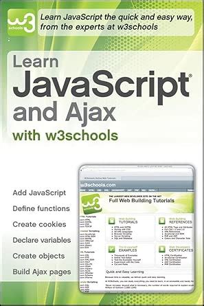 Learn JavaScript and Ajax with w3Schools