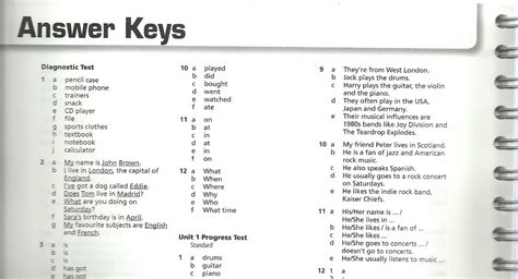 Learn Key Answers