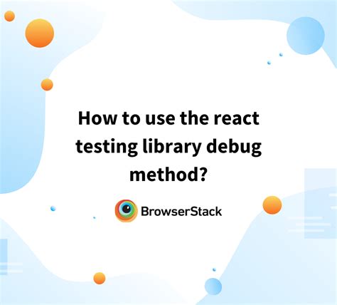 Learn React Testing: React Testing Library Cheatsheet