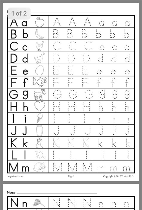 Learn To Write Printables
