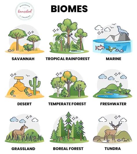 The World Biomes page highlights links under both Aquatic Biomes 