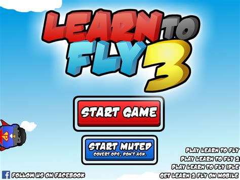 In "Learn to Fly 3", players take on the role of a determined penguin who wants to prove to the world that birds can indeed fly. The game features multiple levels that challenge players to navigate through obstacles and ultimately soar through the skies.. 