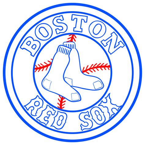 Learn how to draw Boston Red Sox EASY TO DRAW EVERYTHING