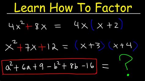 Learn how to factor out an expression from an expression with multiple