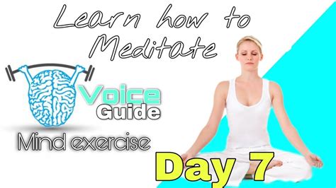 Learn how to meditate in seven days