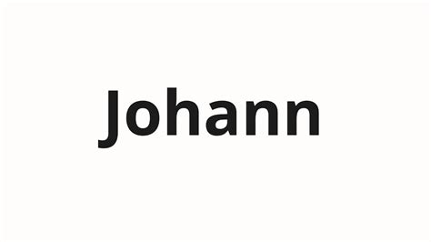 Learn how to pronounce Johann Christoph Candrian