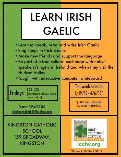 Learn irish. This Learn Irish Gaelic Language course will teach you how to say who you are and how you are. You will learn some useful verbs in the present, past and future tense. You will be able to count to 20 and tell the time and you will learn the secret of the Irish preposition. You don’t need to have any previous knowledge of Irish or even an ... 