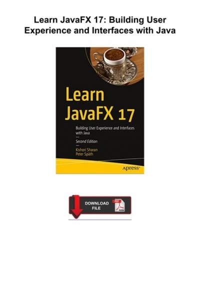 Learn javafx 17 pdf.  JavaFXBook.  The applications written using this libra...
