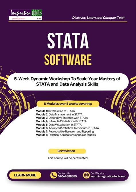 Learn stata.  Learn how to utilize Stata with these statistical software cours...