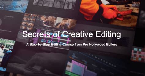 Learn the Secrets of Professional Video Editing