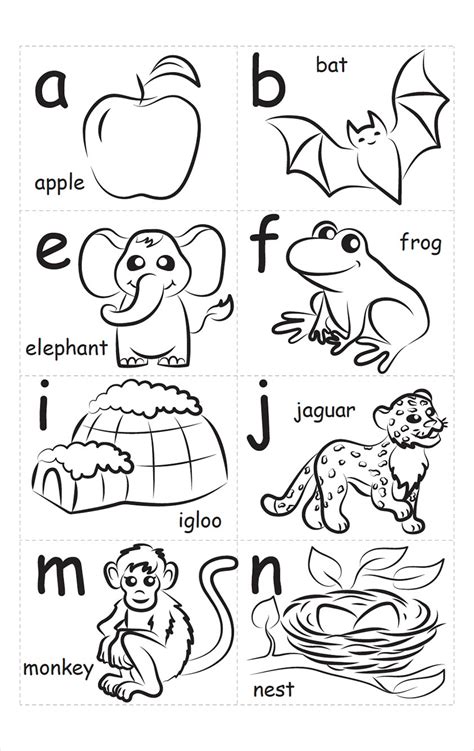 Learn to Read Alphabet Chart Reading Elephant