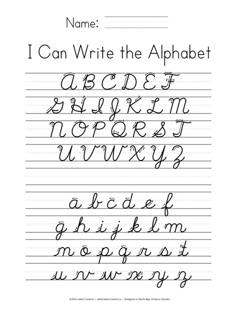 Learn to Write the i in Cursive