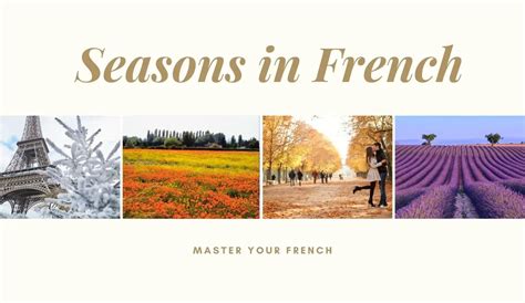 Learn to talk about seasons in French - Master Your …