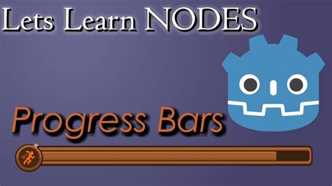 Learn your Nodes: Styled Progress Bar Godot - YouTube