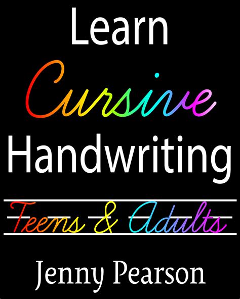 Read Learn Cursive Handwriting By Jenny Pearson