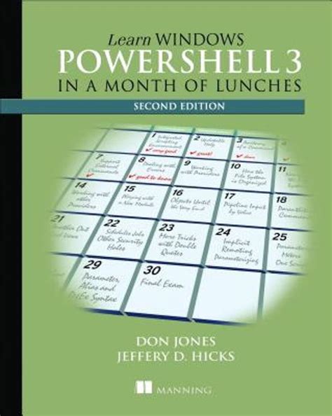 Full Download Learn Windows Powershell 3 In A Month Of Lunches By Don Jones