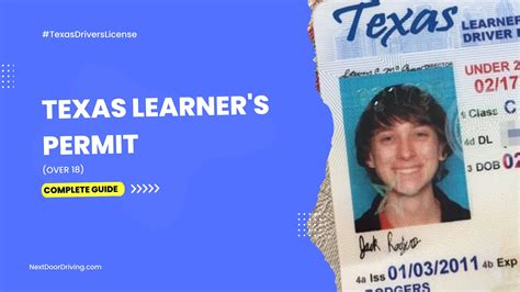 Learner permit texas. In Texas, to receive a driving permit, an individual has to be at least 15 years of age and have proof of completion or registration for a Driver Education class. If you are an adult between 18-24 trying to go for your permit, you must register for the Online Texas Adult Driver Education course. If you are a teenager between … 