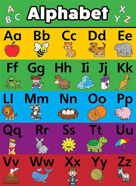 Learning Alphabet and Numbers Educative Printable