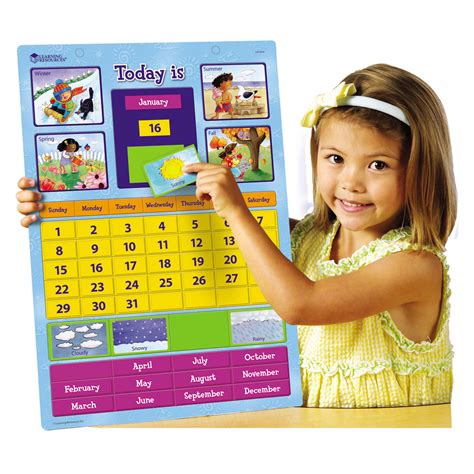 Learning Calendar by Learning Resources LER0504 Primary ICT