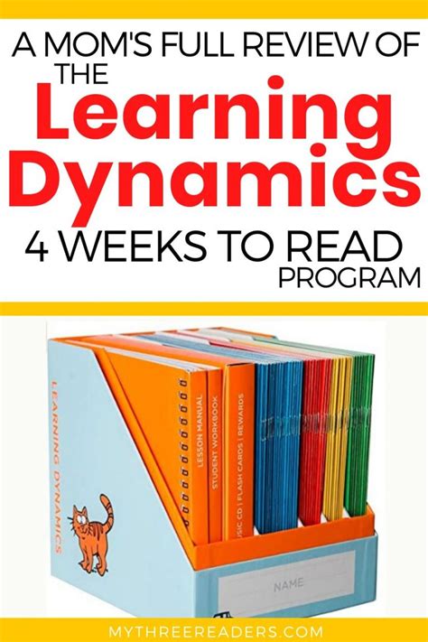 Learning Dynamics 4 Weeks to Read Box Set