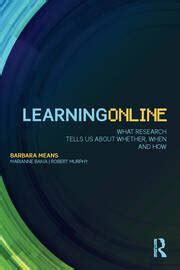 Learning Online What Research Tells Us About Whether When And How 1st Edition