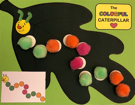 Learning Patterns Pattern Activity Caterpillar Preschool Game
