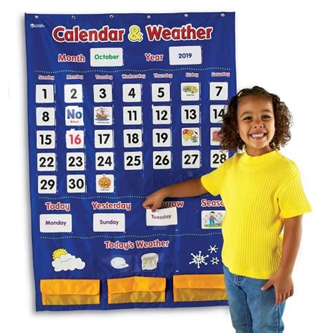 Learning Resources Calendar/Weather Pocket Chart